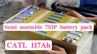 CATL battery 7S1P 25.9V 117Ah semi assemble lithium ion battery