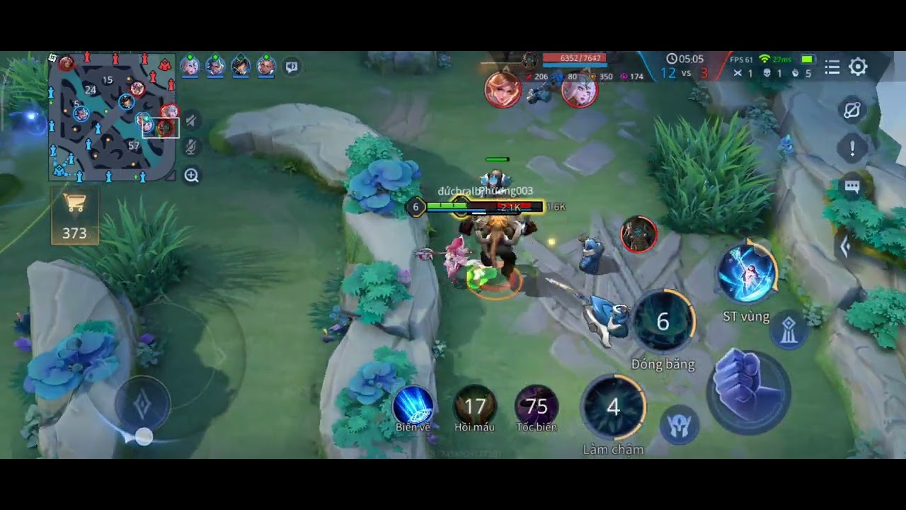 Chơi điêu thuyền chơi build đồ siêu làm chậm