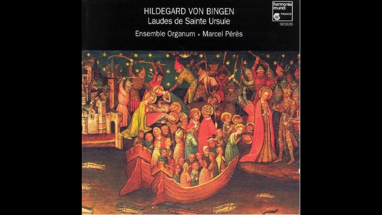 Saint Hildegard von Bingen German Benedictine Abbess Laudes De Sainte