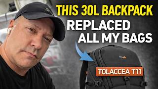 This 30L Backpack Replaced All My Bags (Tolaccea T11 Review)