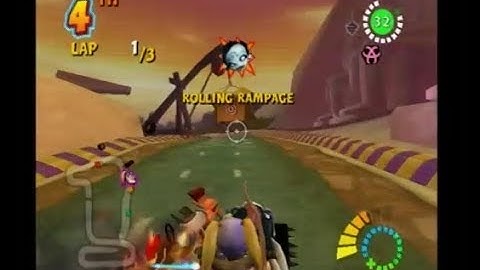 Crash Tag Team Racing PS2 100% Playthrough Part 12