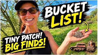 Tiny Patch, BIG Finds! Bucket List Relic Metal Detecting with the Manticore
