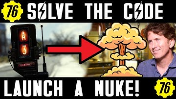 Fallout 76 How to Launch a Nuke and Solve the Code!