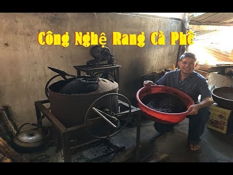 Công nghệ rang cà phê sạch - YouTube