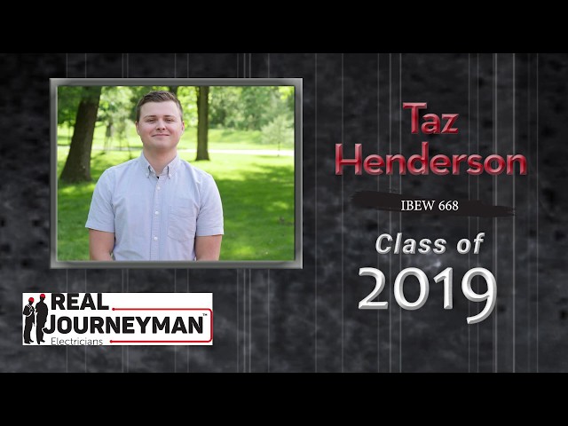 2019 Graduate Taz Henderson