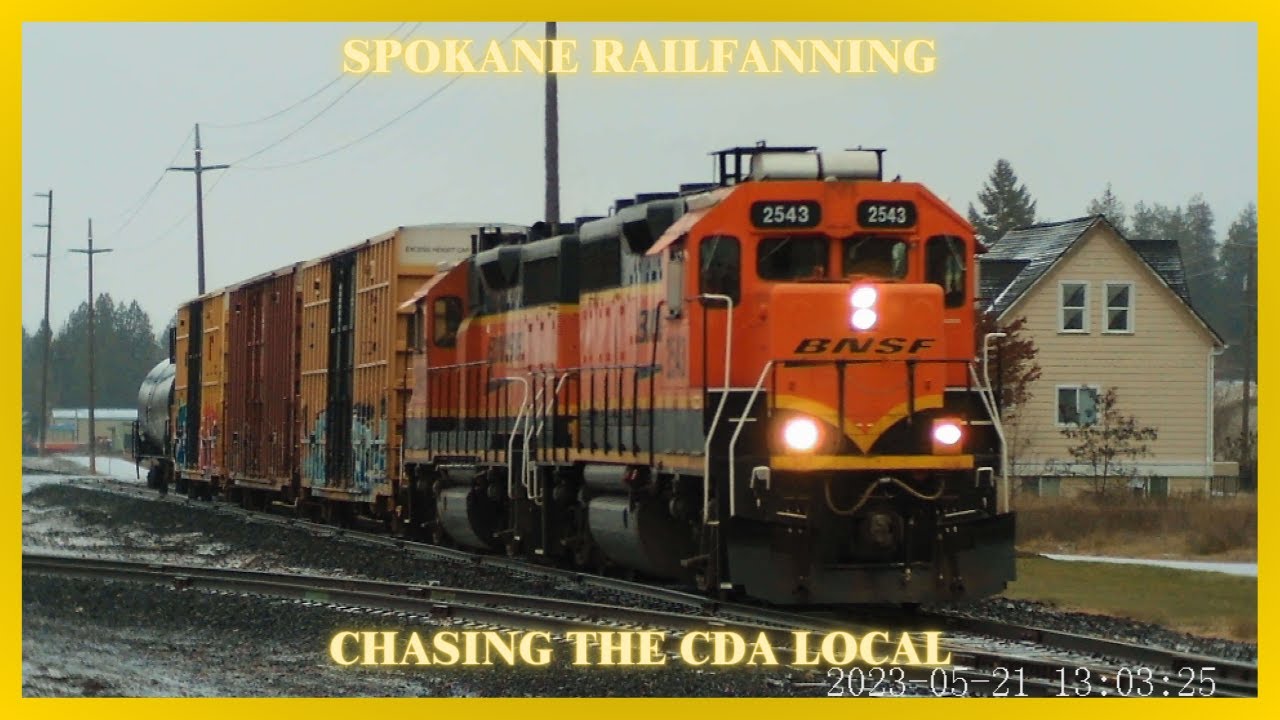 The CDA Train Chase 12/27/23 - YouTube