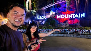Last min trip to Six Flags Magic Mountain!! 
