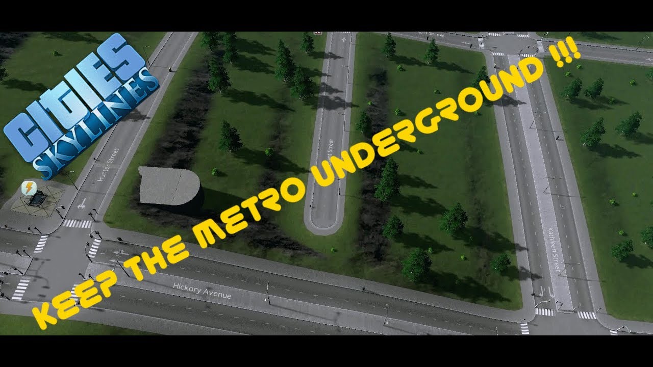 Cities Skylines water pipe and metro problems...continuing to complete the scenario! YouTube