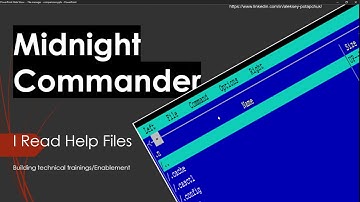 Midnight Commander - a tool that makes Linux useful