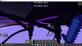 having fun with my wither storm :)