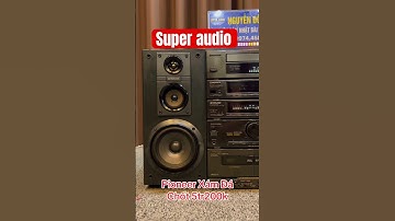 Super pioneer hires 3 way system pro audio by japan #pioneer #80smusic #loa #hifi #audiophile #denon