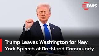 JUST IN: President Trump Leaves Washington for New York Speech at Rockland Community College | AC15