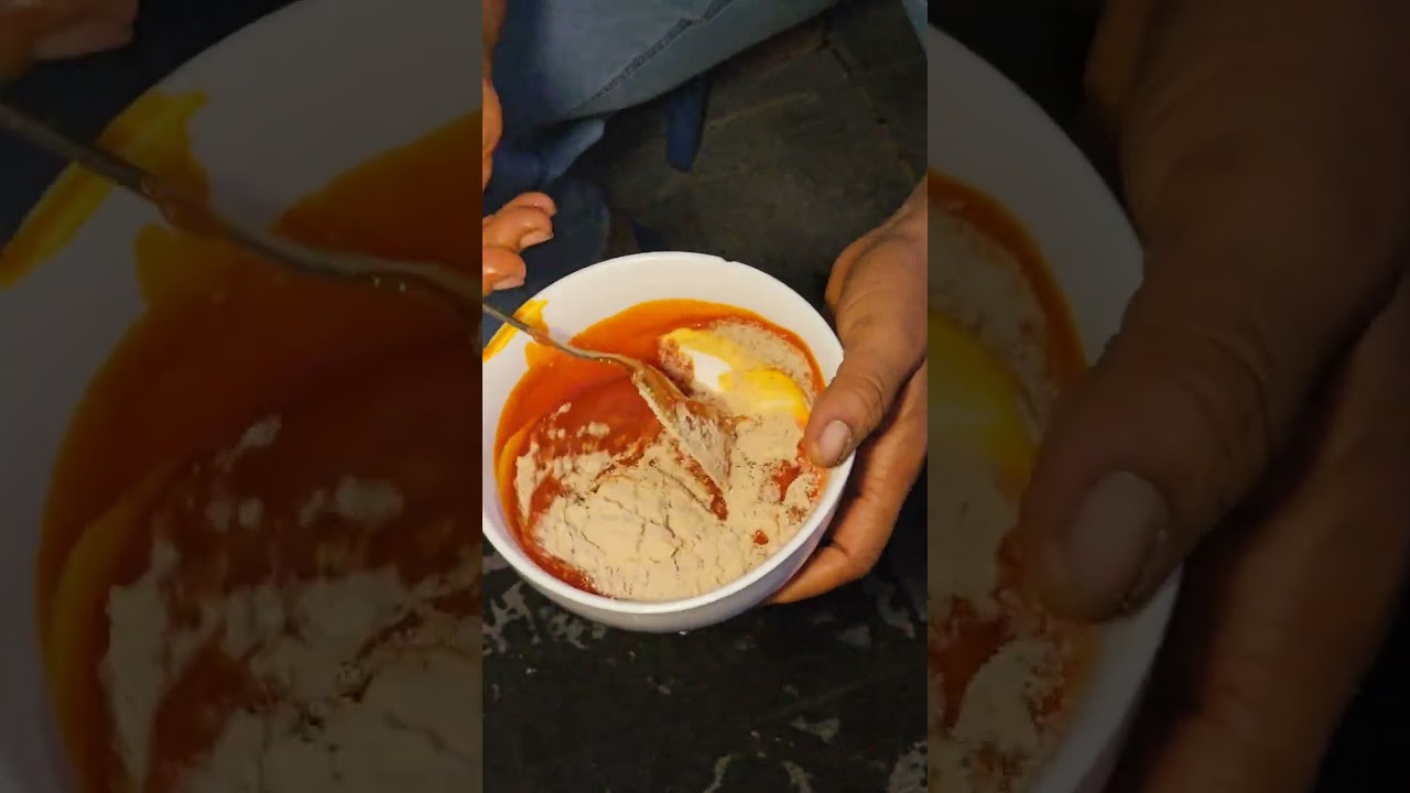 The organic bitter leaf soup is here 