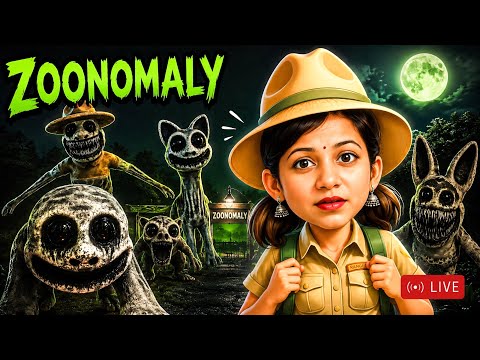 IMPOSSIBLE TO ESCAPE FROM THIS ZOO 😱 | ZOONOMALY LIVE 🔴 #zoonomaly #horrorgames #anvigaming