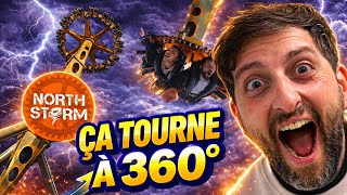J’ai Testé La Nouvelle Attraction De Bagatelle 😱 (North Storm)