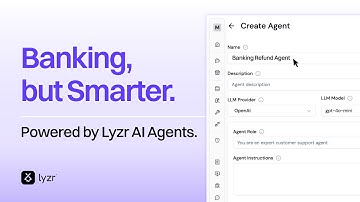 The Future of banking with AI agents built by LYZR