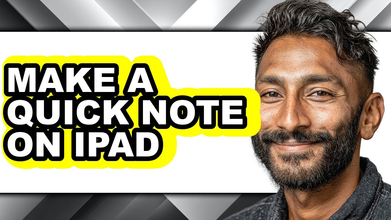 How to Make a Quick Note on Ipad - Full Guide