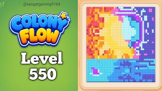 Colony Flow Level 550 game walkthrough
