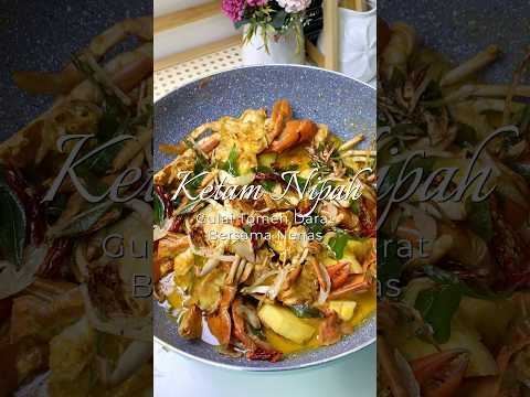 Gulai Tomeh Darah Ketam Nipah & Nenas #shorts #food