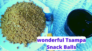 Wonderful Tsampa Snack Balls (roasted Tibetan barley flour) : Delicious and Nutritious