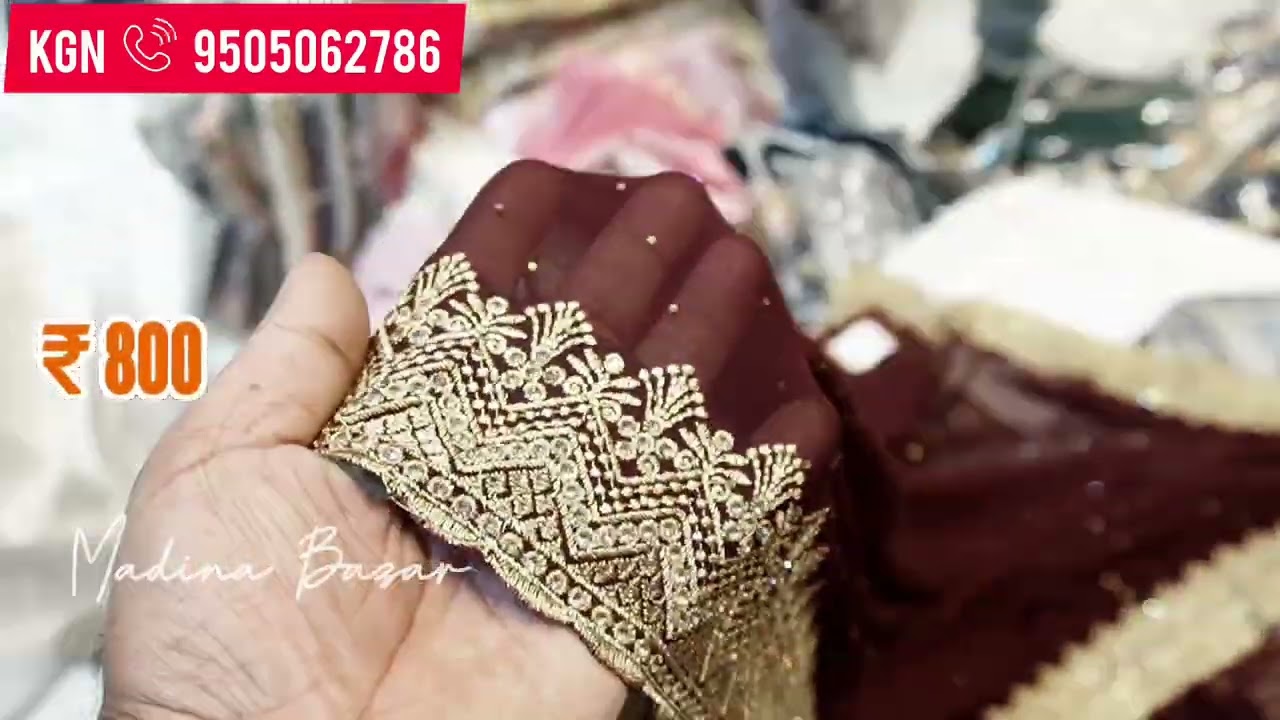 Hyderabad Ramzaan Special Sarees Discount offer Behtareen Sabse se sasta Aur Best Dukaan KGN SUITS 