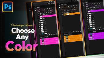 How To Change UI Colors in Photoshop | Change THEME in Photoshop (Multilanguage)