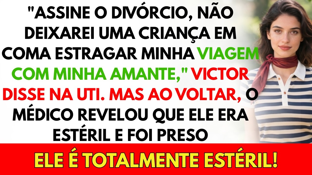 O cheiro de desinfetante na UTI ainda estava no ar quando vi meu marido entrar de mãos dadas com a amante, num vestido vermelho justo, enquanto nosso filho de seis anos lutava pela vida entre...