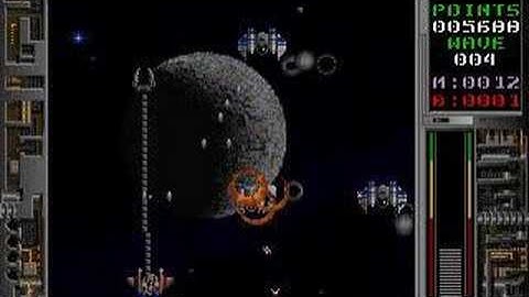 Galactix (DOS) - Game Play