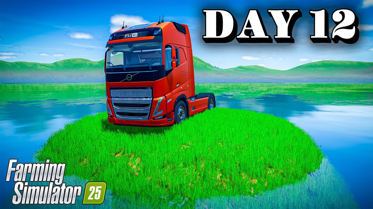 Могу ли я действительно пройти FS25 с маленького пустого острова? #12