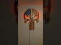 Animated Flaming Punisher American Flag Animated Flaming Punisher American Flag