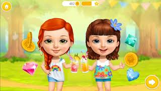 Sweet Baby Girl Summer Camp, Kids Learn to Cook, Fun Dressup & Racing Boad Tour screenshot 5