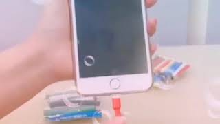 Reparer Les Câbles Des Chargeurs, Les Écouteurs Etc.. Avec Des Gaines Rétroretractable..