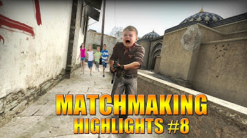 CS:GO | MatchMaking Highlights #8 Funsies, Fails And Frags!