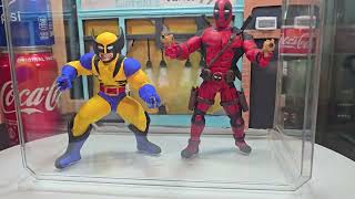Deadpool vs Wolverine (Soda Can Sculpture)