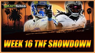 Saints vs Rams DRAFTKINGS NFL WEEK 16 TNF SHOWDOWN