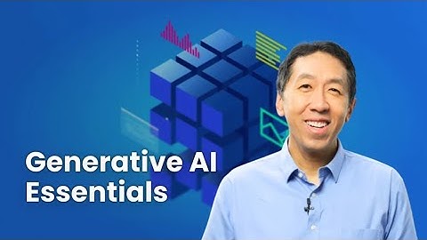 Generative AI for Everyone, a course from Andrew Ng, is live!