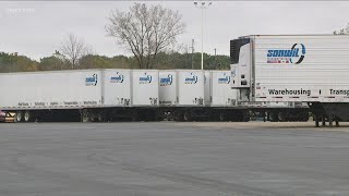 Truck driver shortage causing supply chain woes