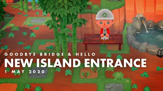 Goodbye Bridge & Hello New Island Entrance! [ACNH EP4]