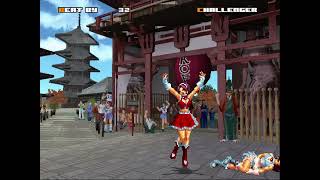 King Of Fighters 2003  Athena Asamiya intros U0026 Win Pose
