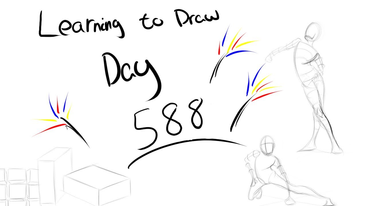 Learning to draw from scratch - Day 588 - YouTube