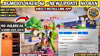 BGMI 4.4 iOS Hack Latest 2026 | Safe Main Id |DIRECT INSTALL SKIN HACK BGMI WINIOS HACK 4.4 ZERO