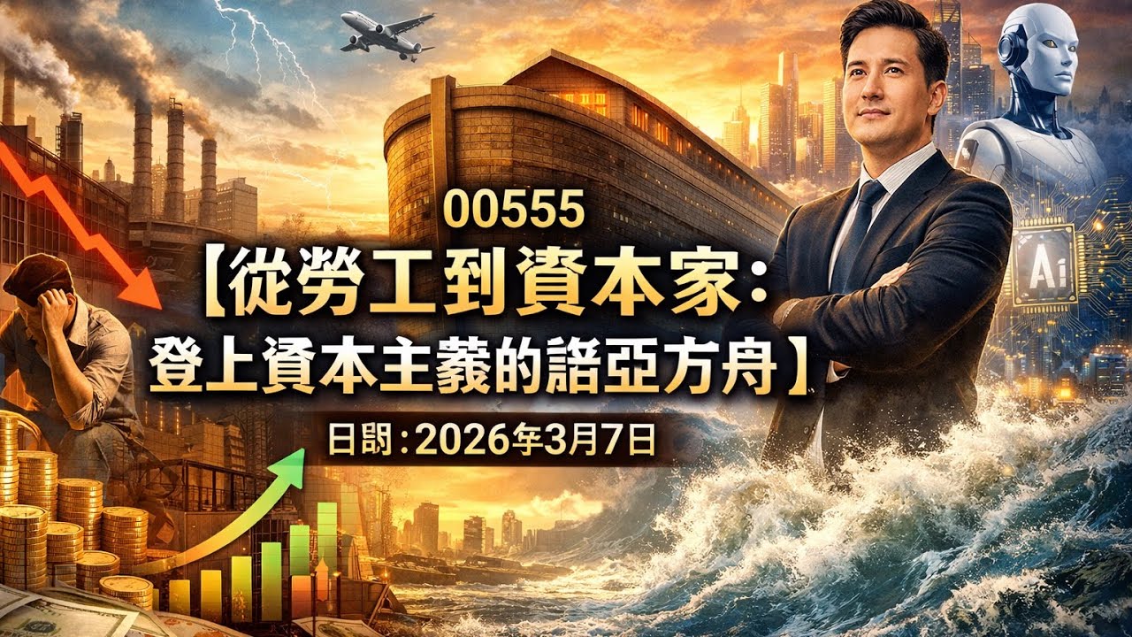 00555 【從勞工到資本家：登上資本主義的諾亞方舟 】日期：2026年3月7日