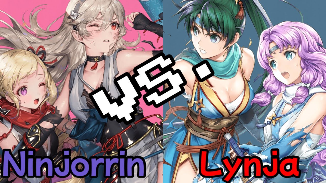 Ninja Duo Heroes Female Corrin vs. Lyn in a Nutshell | Fire Emblem Heroes