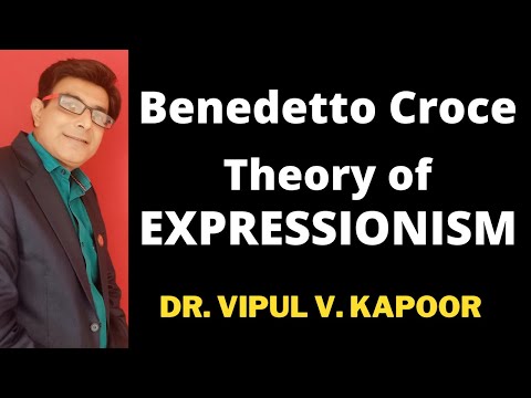 Expressionism in Literature II Intuition as Expression II Benedetto Croce Literary Criticism