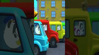 Wheels on the Bus Song - #nurseryrhymes #fingerfamily #kidssongs #Shorts