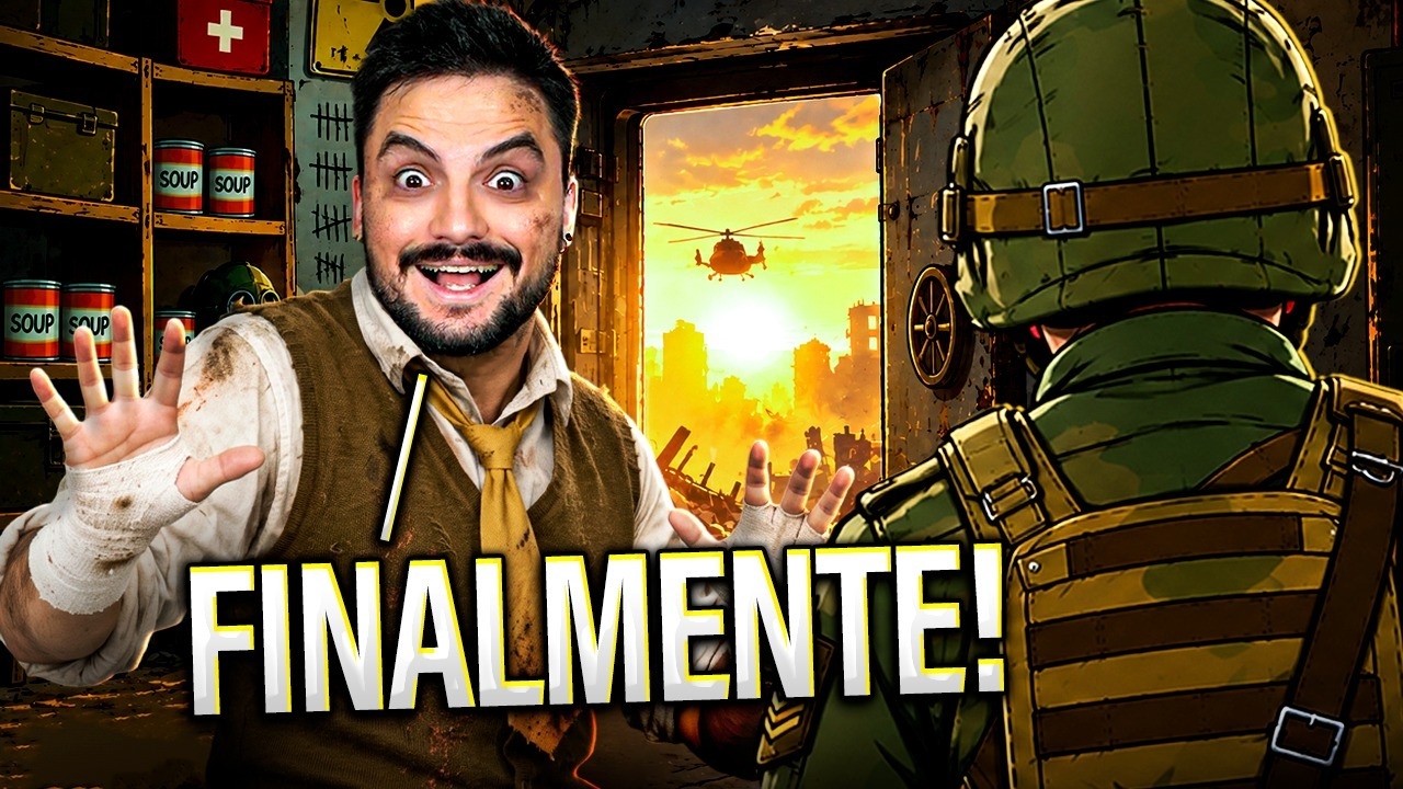 EU VENCI O 60 SECONDS!!! NÃO ACREDITO!!!