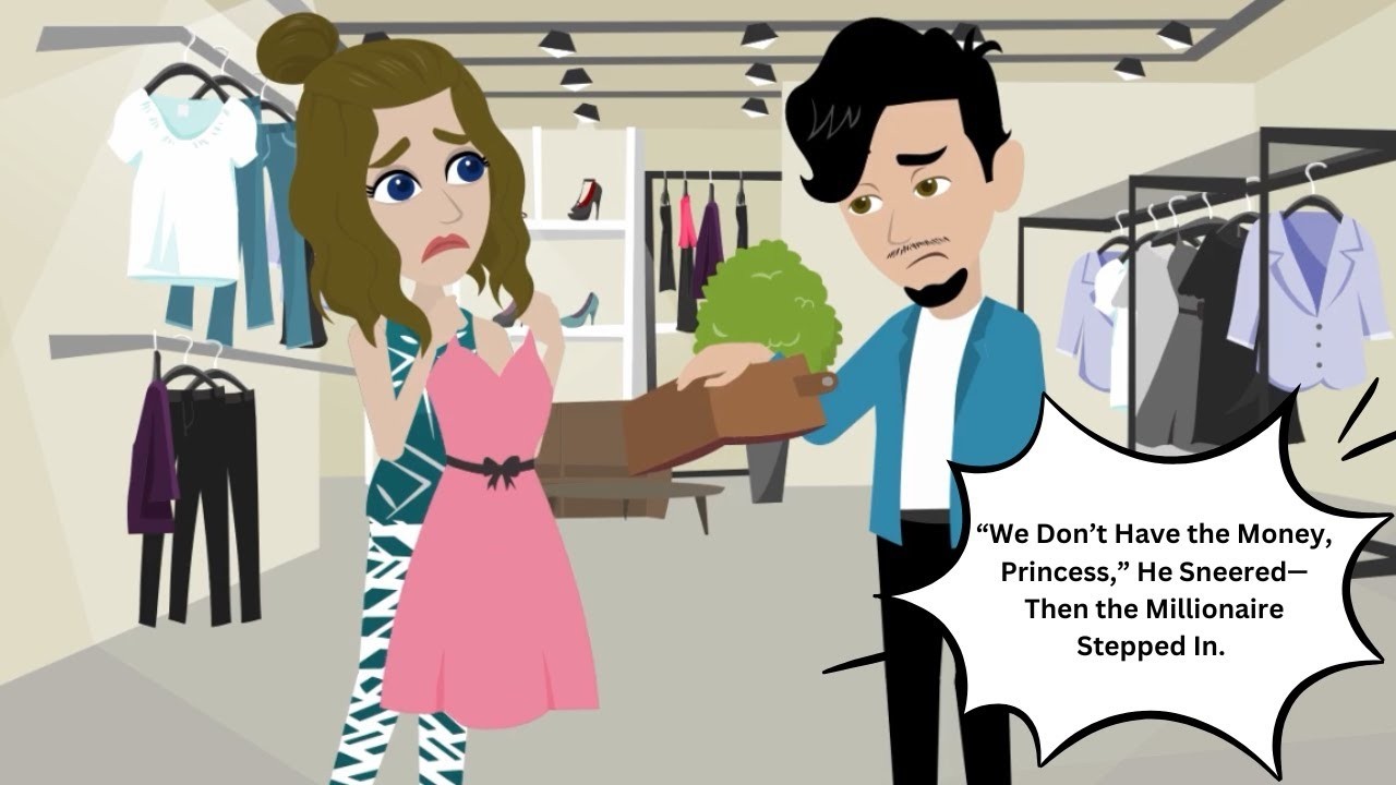 “We Don’t Have the Money, Princess,” He Sneered—Then the Millionaire Stepped In