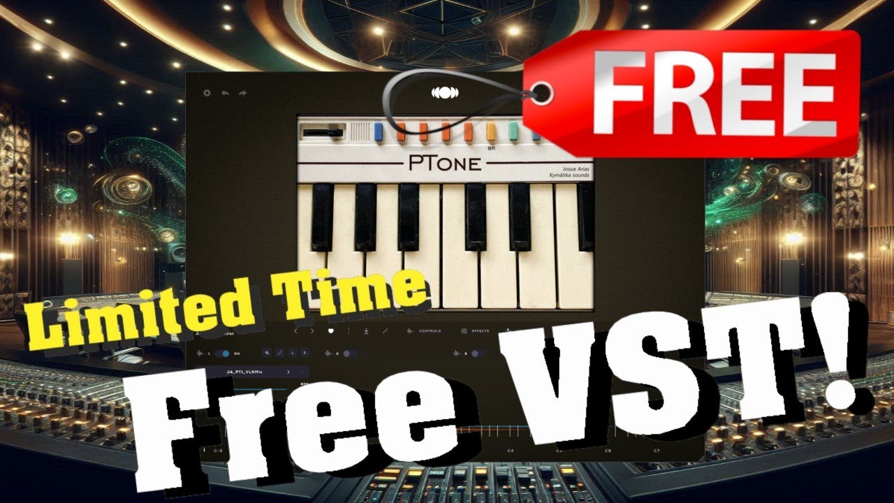 【Limited Time Free!】New Casio PT-1 Vintage Keyboard Retro Synth VST! PTone Soundbox, Kymátika Sounds