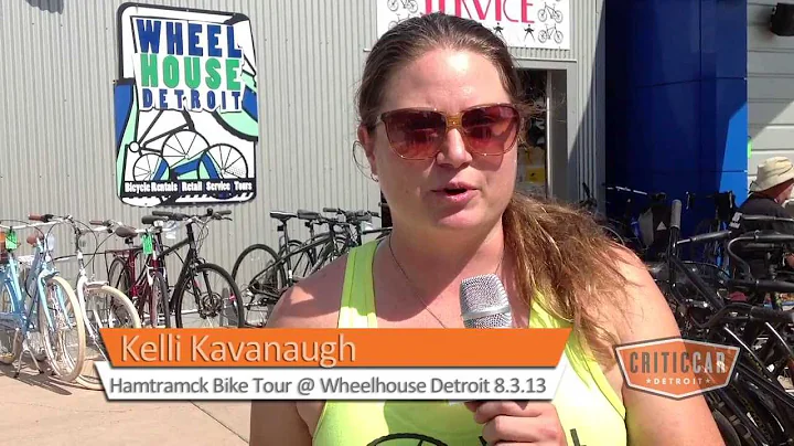 CriticCar Detroit: Kelli Kavanaugh @ Hamtramck Bike Tour, Wheelhouse Detroit 8.3.13