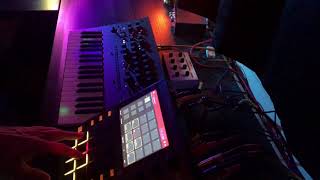 Dub Techno with minilogue XD and MPC ONE #mpcone #dub #dubtecho